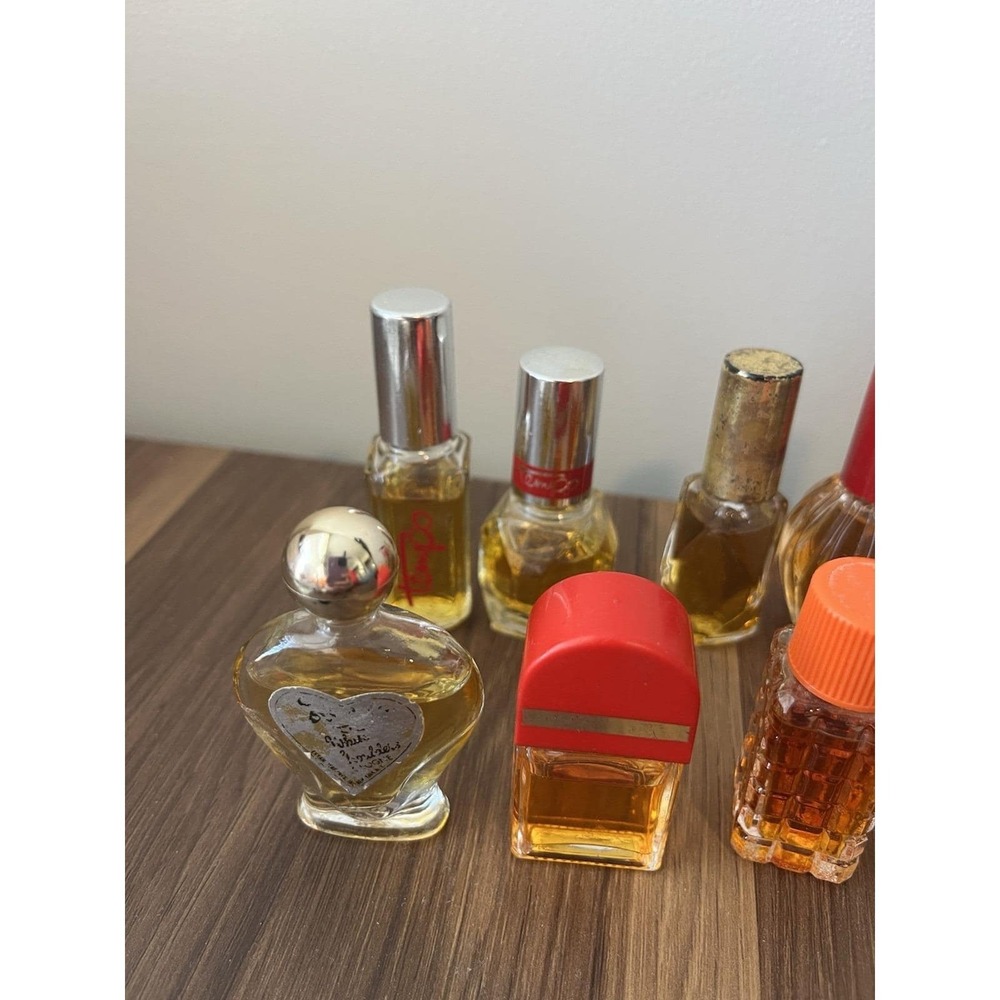 Vintage Mini Perfume Lot Of 10 Georgio Of Beverly Hills Avon Elizabeth Arden - Picture 2 of 7